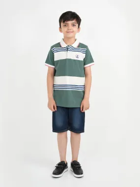 "AMADI" Kids Casual Summer Polo Tee Shirt