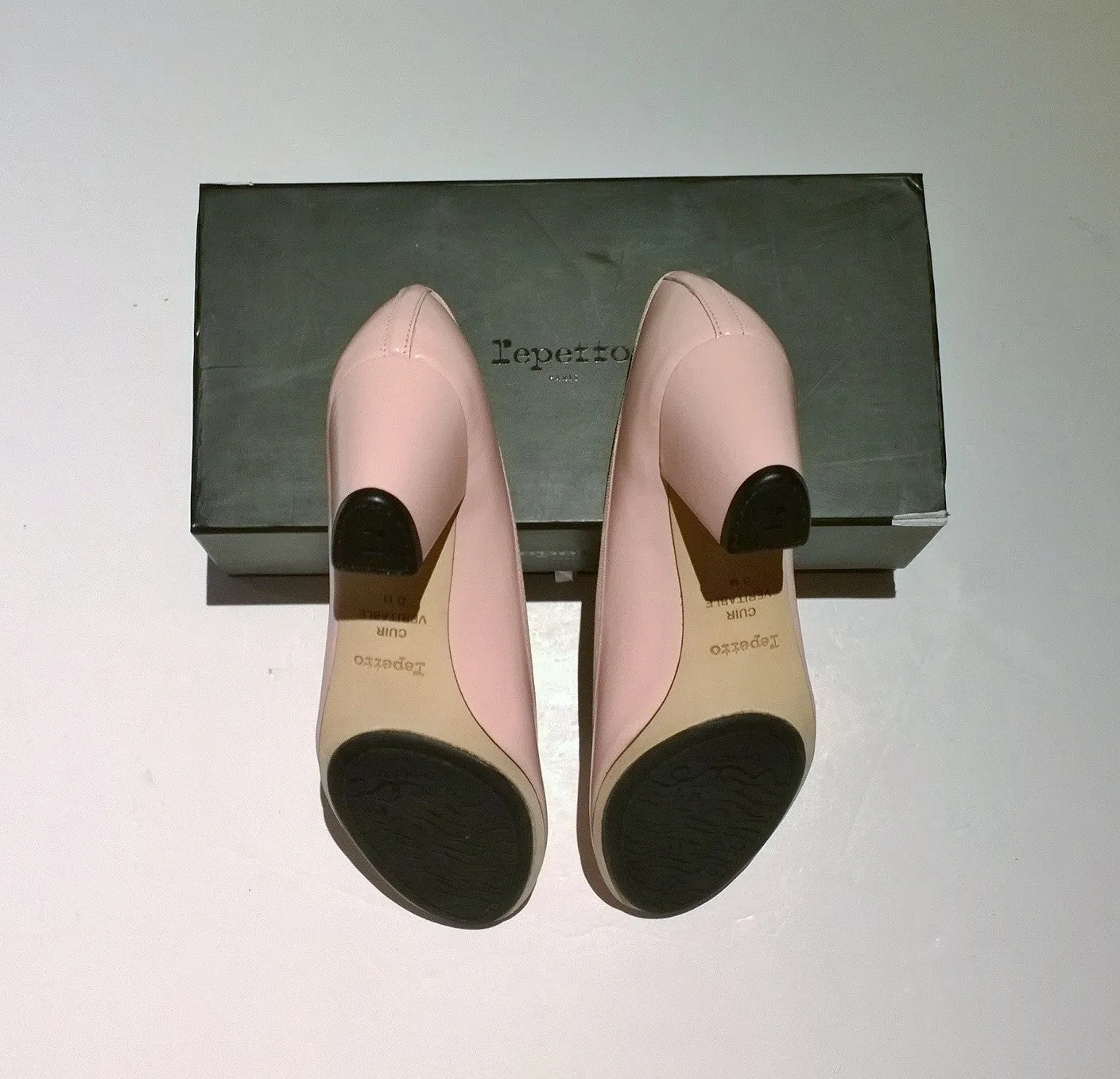 Repetto Tutu Heels in Pink Rose Icone