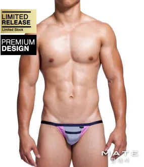 Sexy Mens Underwear Ultra Kini - Tae Song (Silver)