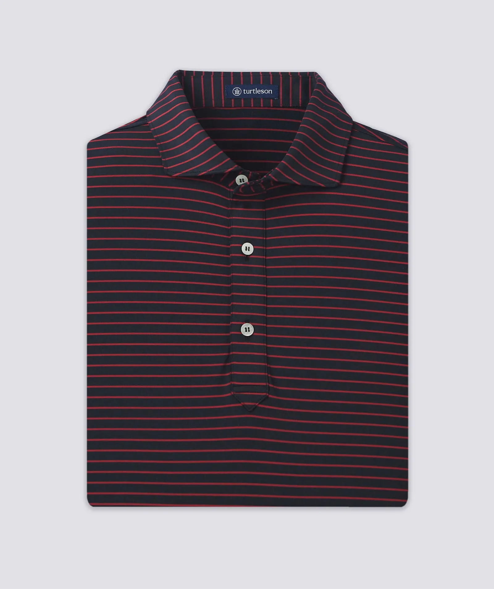 Trey Stripe Performance Polo