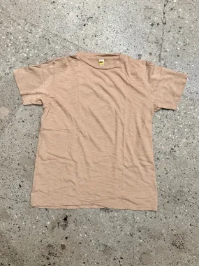 Velva Sheen Latte Rolled T-Shirt